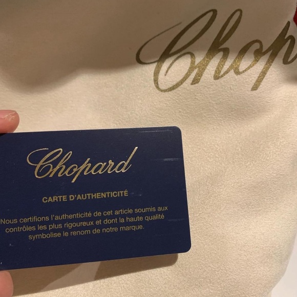 Chopard leather expandable shoulder bag - Picture 5 of 5